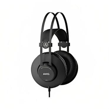 dj kontroller: Новый Проводные Наушники, Akg, цвет - Черный — 1