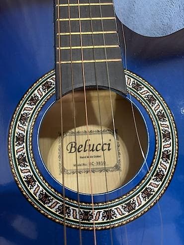 Musiqi alətləri: Belucci akustik gitara – model GC-3810 - 1 sim:ince Mİ (E) sinigdi — 1