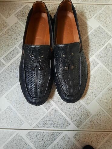 kişi üçün ev şap şapları: Məhsul: Kişi mokasinləri (salam dəri makasin bir gün toya geyilib — 3