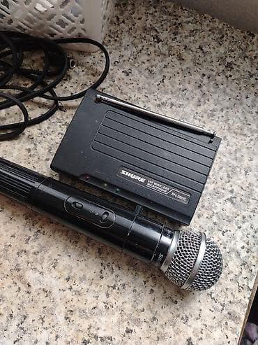 mini ses yazan: İşlənmiş Simsiz (Bluetooth) Mikrofon Shure, Ünvandan götürmə, Pulsuz çatdırılma, Ödənişli çatdırılma — 1