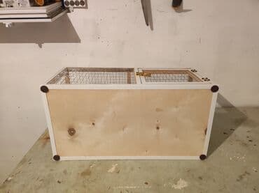 xamyak qəfəs: Dovşan,hamster,şinşila,bildirçin,cücə,xamyak,pişik,quş ve s kimi ev — 5