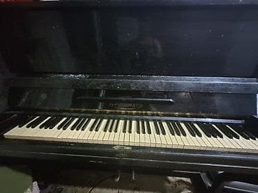 Upright piano – “Belarus” markası - Korpus: qara rəngli klassik — 5