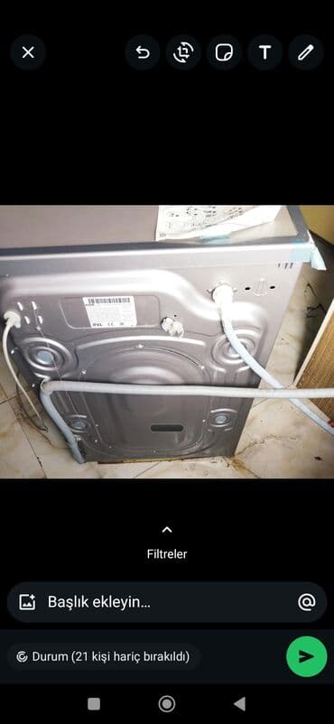 купить стиральную машину бу: Paltaryuyan maşın Samsung, 10 kq, İşlənmiş, Avtomat, Qurutmasız, Ödənişli çatdırılma — 3