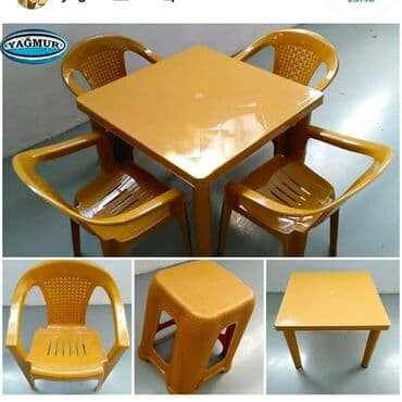 arendaya pub restoran: 4 neferlik stol stul desti stol stul desti qalin ve keyfiyetli modeldi — 8