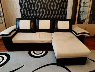 divan sumqayıtda: Künc divan, İşlənmiş, Açılan, Bazalı, Çatdırılma yoxdur — 1