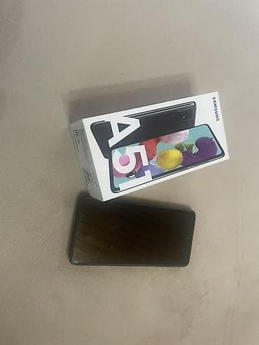 samsung soyuducu: Samsung Galaxy A51, 64 GB, rəng - Qara — 6