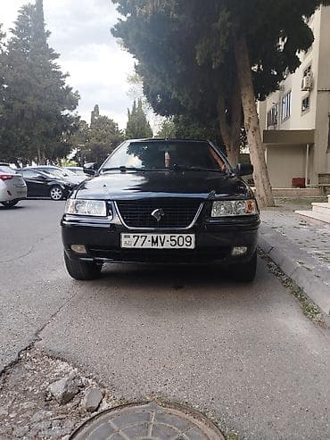 İcarə/satış üçün avtomobil – İran istehsalı Samand (sedan), qara rəng — 1