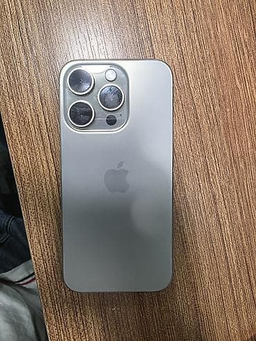 IPhone 15 Pro, Natural Titanium, Face ID