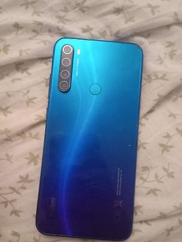 16 e ıphone: Redmi Note 8, 64 GB, rəng - Mavi, Barmaq izi — 2
