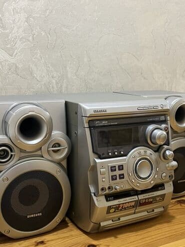 купить алису в баку: Samsung mini audio sistem – 3 hissəli Hi‑Fi mərkəz - İki ədəd güclü — 7