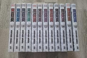 berserk: Berserk 1-12 türkçə manga seti 18+ — 2