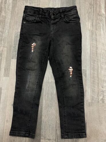 bantik.az instagram: Cins şalvar, Qız üçün, 3 - 4 yaş — 2