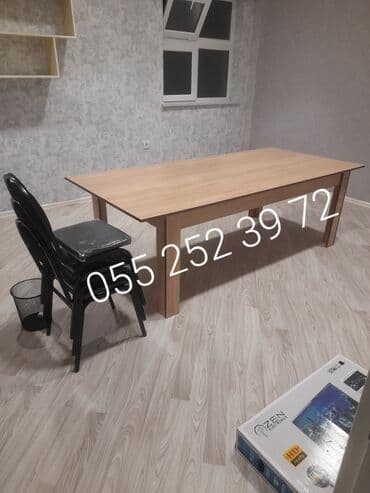 угловой офисный стол: Stol Eni 1.10 uzun 2.40 satı isdəlnə ölçdə stol sıfarışin bizədən əldə — 2