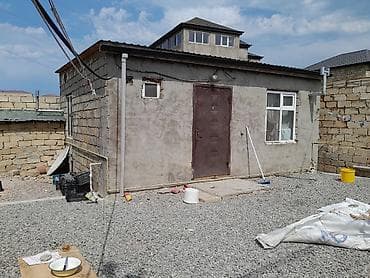 temirsiz evler: 3 otaqlı, 60 kv. m, Orta təmir — 6