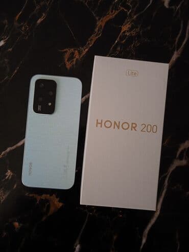 Apple iPhone: Honor 200 Lite, 256 GB, rəng - Mavi, Face ID — 2