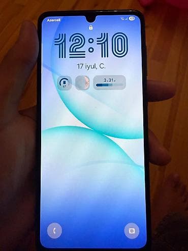 iphone e: Samsung Galaxy A33 5G, 128 GB, rəng - Qara, Face ID — 4