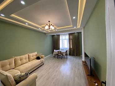 Потолок: İcarəyə verilir 2 otaqlı yeni tikili 84 m², 8 Noyabr m. Kateqoriya — 3