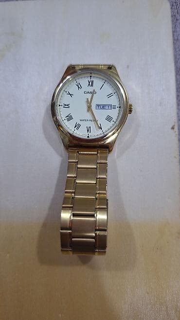 Б/у, Наручные часы, Casio, цвет - Золотой — 3