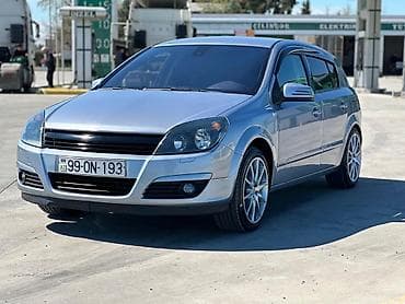opel zafira b: Opel Astra H (5 qapılı hetçbek) Texniki xüsusiyyətlər və təchizat: - — 9