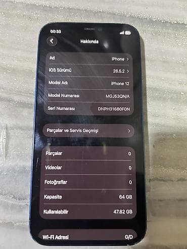 iphone 8 plus ekran: IPhone 12, 64 GB, Mavi, Face ID — 2