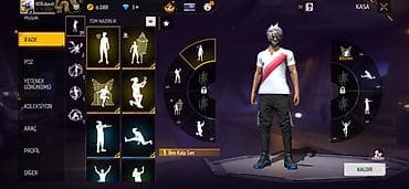 Free Fire hesabı – yüksək səviyyəli, zəngin kolleksiya Xüsusiyyətlər — 3