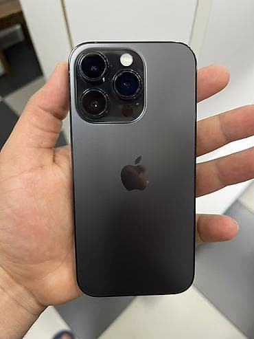 apple imac: IPhone 14 Pro, 128 GB, Qara, Simsiz şarj, Face ID — 3