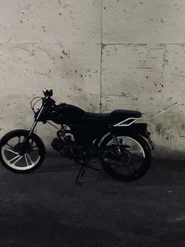 питбайк в баку купить: Tam qara rəngdə motosiklet. Ön və arxa diskləri ağ rəngdədir. Sürmə — 2