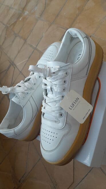 əl işi kişi ayaqqabısı: LUFİAN TƏMİZ 100% HƏQİQİ DƏRİ SNEAKERS Kişi üçün İstehsalçı ölkə — 1