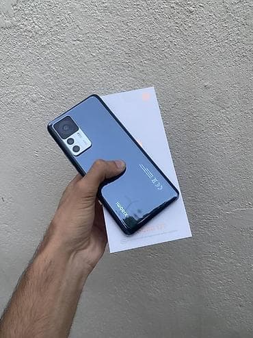 redmi ipad: Xiaomi 12T, 256 GB, rəng - Göy, 
 Barmaq izi — 4