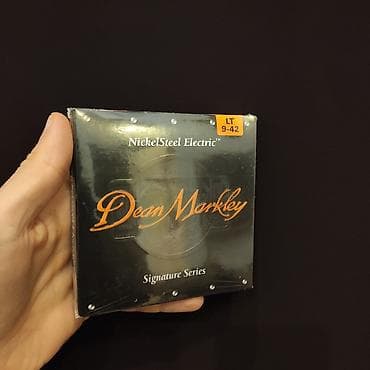 Elektro gitara simləri Dean Markley Komplektdə 6 sim var at lalafo.az Elektro gitara simləri Dean Markley Komplektdə 6 sim var