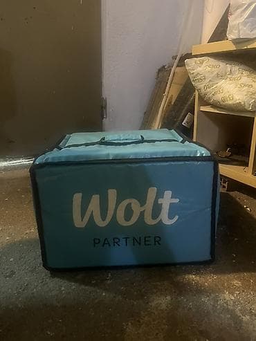 Real Alıcıya Endirim Var Wolt Partner termal çatdırılma çantası - — 1