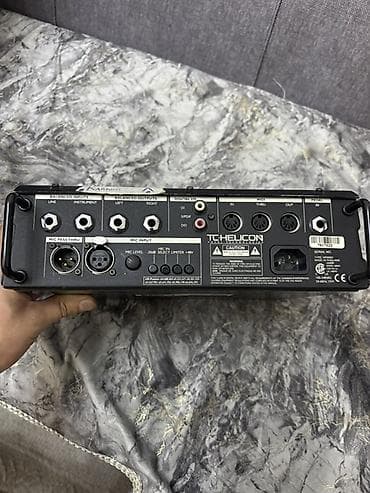 termos canta: TC-Helicon VoiceLive (vokal prosessoru, ayaq pedli) Xüsusiyyətlər: - — 2