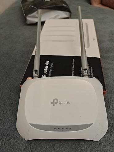 iphone 17 e: TP-Link TL-WR840N Wi‑Fi router - Sürət: 300 Mbps Wireless N (2.4 GHz) — 2