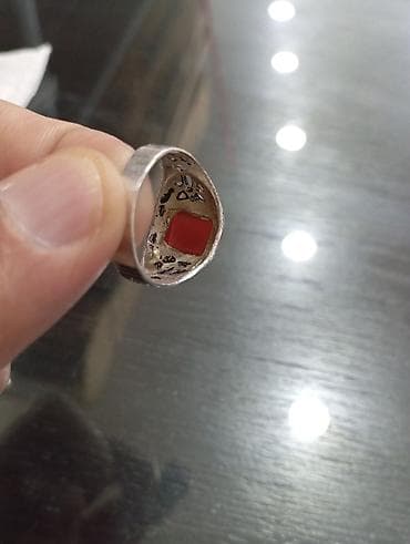 Кольцо, Серебро, Агат — 2