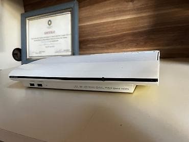 video reqstrator: Məhsul: Sony PlayStation 3 Super Slim (ağ rəng) Yaddaşı 500 gb. İçində — 2
