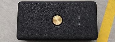 mikrofonlar: Marshall Emberton II – portativ Bluetooth kolon - Brend dizaynı: Qara — 3