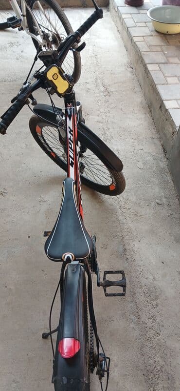 Şəhər velosipedləri: VISTA dağ velosipedi - Çərçivə: VISTA markalı, qara-narıncı dizayn - — 1