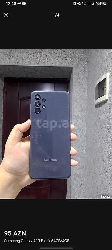 Техника для кухни: Samsung Galaxy A13, 64 ГБ, цвет - Черный — 3