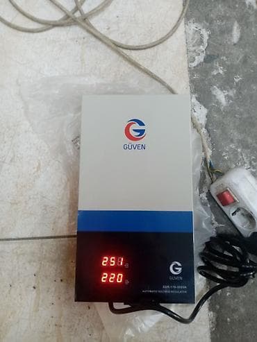 Stalbizator. Elektrik tənzimləyici. Kombi üçün tok tənzimləyici. Türk — 1