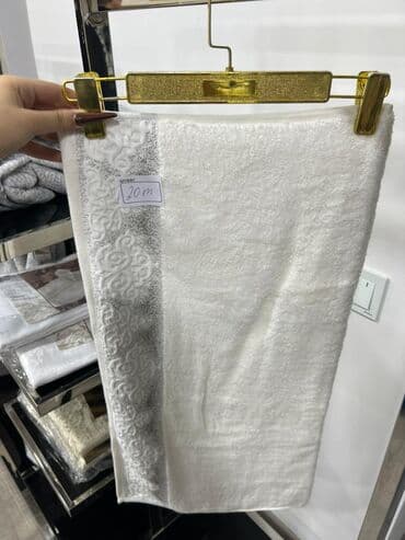 Mətbəx üçün rəng - Boz Pambıq Dəsmal — 16