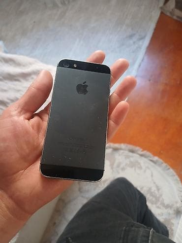 iphone x 256gb: IPhone 5s, Qara, Barmaq izi — 1