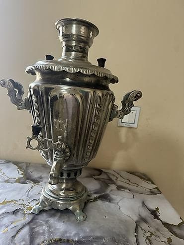 bağ qaycı: 5 ltr-lik qedimi samavar hec bir prablemi yoxdu qiymeti 230 manat — 6