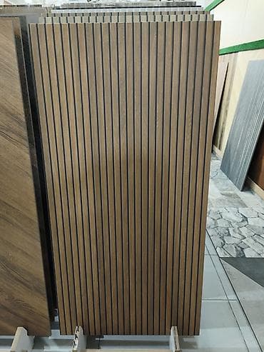 dekor panel: Ağırlıq panelləri – lamelli dekor panellər - Material: taxta — 1