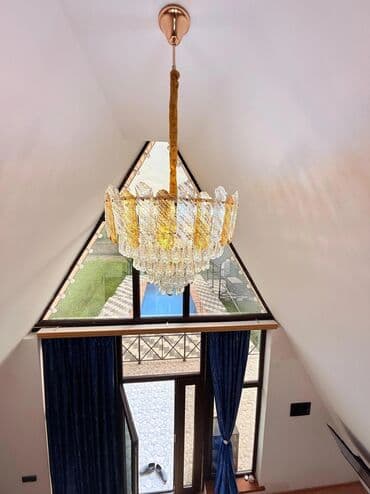 stul ev ucun: Qonaq otağı üçün, Açılmayan, Dördbucaq masa, 6 stul — 3