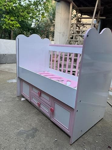 intex matras: Uşaq beşiyi satılır,təcili satırıq münasib qiymətə,70man — 3
