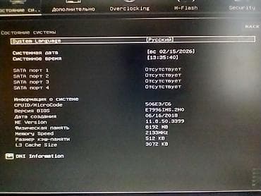 acer aspire e1571g: Ana Platası MSI MSI H110M PRO-D+i3 6100, İşlənmiş — 6