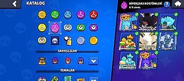 qizil gumus: Brawl Stars oyun hesabı - Kupa: 52,118 - Savaşçılar: 100/101 - — 8