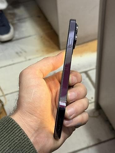 iphone yevlax: IPhone 14 Pro Max, 128 GB, Deep Purple, Simsiz şarj — 4