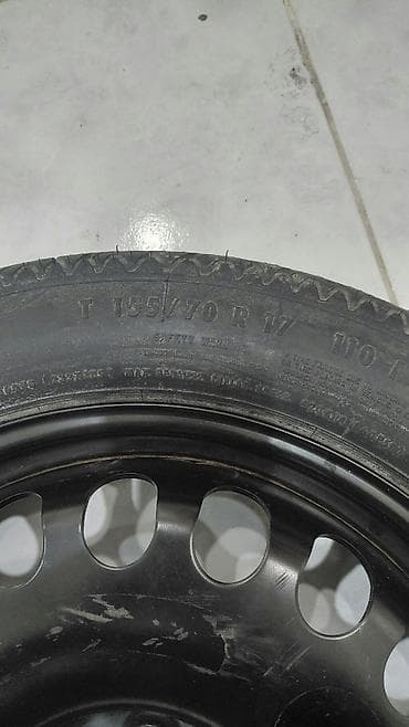 bbs disk teker: Tək ehtiyat təkər – polad disk ilə komplekt - Ölçü: R17 (disk polad — 7