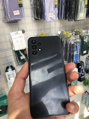 Samsung Galaxy A13, 32 GB, rəng - Qara, Barmaq izi